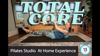 15 minute Total Core Pilates Workout ~ with Small Ball