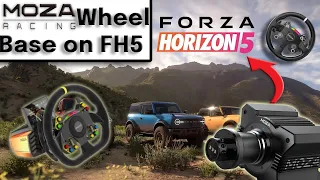 How To Use Moza R9 on Forza Horizon 5