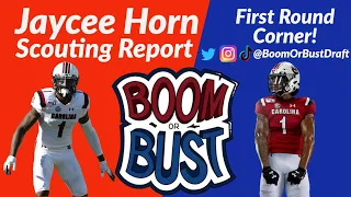 Jaycee Horn Scouting Report: South Carolina CB a First Round Lock? | Boom or Bust: The Draft Show