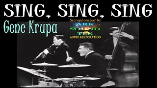 GENE KRUPA Sing, Sing, Sing on The Ed Sullivan Show restored by ARKSOUNDTEK 2024