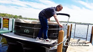 13) How to Dock a Pontoon (Part 2)  | 2017 Avalon Luxury Pontoons