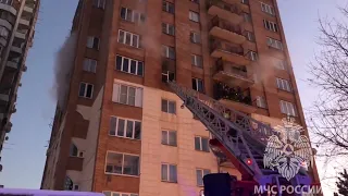 В ходе тушения пожара огнеборцы спасли 101-летнюю жительницу Владикавказа