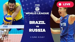 Brazil v Russia - Group 1: 2017 FIVB Volleyball World League