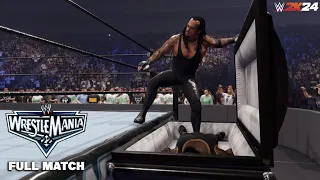 Undertaker vs. Mark Henry | Casket Match - Wrestlemania 22 FULL MATCH