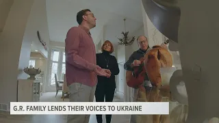 WE SING FOR UKRAINE | Grand Rapids family performs to help war-torn country