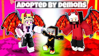 Adopted By DEMONS In Minecraft! (Hindi)