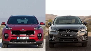 2017 Kia Sportage vs 2016 Mazda CX-5 AWD