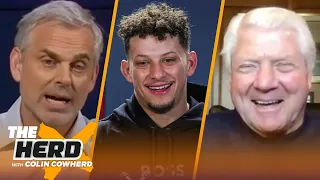 From day one, everyone knew Patrick Mahomes was special, on Chiefs 3-peat odds, Harbaugh | THE HERD