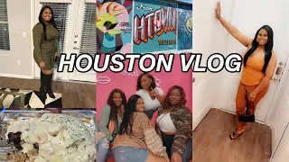 HOUSTON VLOG| TURKEY LEG HUT | KAMP HOUSTON | LOST & FOUND| + MORE