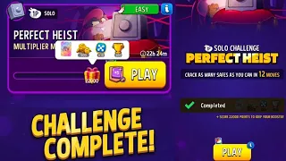 mixy meow multiplier madness solo challenge✅|22000 points perfect heist solo challenge|match master