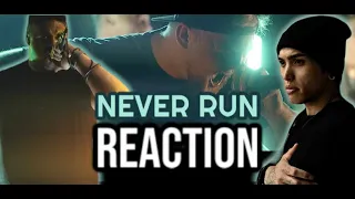 THE BOYS GOT ME SIMPIN |Micah Ariss - Never Run (feat. Chandler Burton)| REACTION!