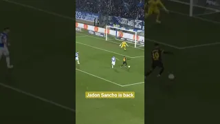 Jadon Sancho assist |