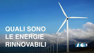 Quali sono le energie rinnovabili? - solare - eolico - marina