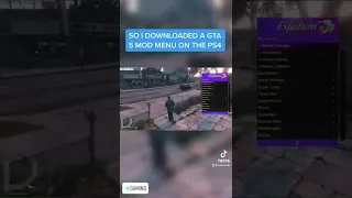 GTA 5 Mod Menu On PS4 😱