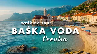 BASKA VODA 🇭🇷 CROATIA 🇭🇷 WALKING TOUR 4K