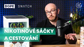 Nikotinové sáčky a cestování