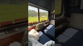 Taking the Amtrak sleeper train