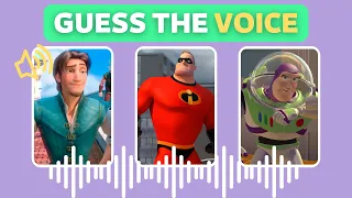 Can You Guess The Disney Voice | Guess Who's Talking | Disney Quiz