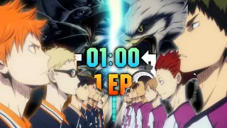 HAIKYUU STAFFEL 3 ⏱️ 1 Folge in 1 Minute ⏱️