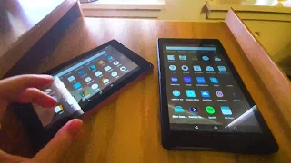 Amazon Fire 7 vs Fire HD 8 - Comparison of the best under $100 tablets