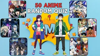 Anime Random Quiz: Test Your Knowledge! 🌟🤔 | Ultimate Anime Quiz