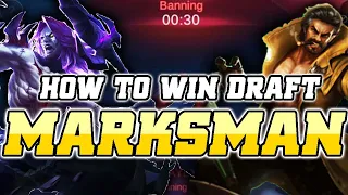 How to Win Drafting With Marksman  EVERY TIME | Mobile Legends