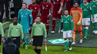 PES 2021 - Werder Bremen vs Bayern Munchen BundesLiga - All goals & Extended Highlights