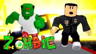 ЗОМБИ в роблоксе анимация СТРАШНАЯ история ROBLOX 4 серия