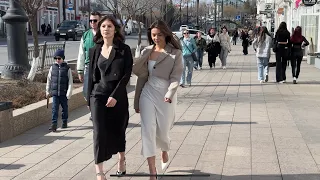 Прогулка по Ленина, первые теплые дни апреля 4K