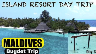 Day-3 Maldives Budget Trip | Resort Island Day Trip | Adaaran Club Rannalhi | Foodie Tech Traveller