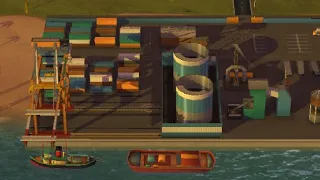 Simcity, ep. 2: I spent all my money on a port…