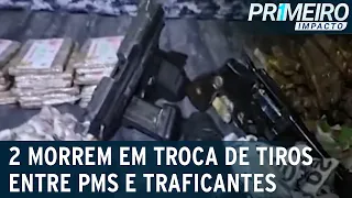 Dois morrem durante troca de tiros entre PMs e traficantes no Rio | Primeiro Impacto (16/05/23)