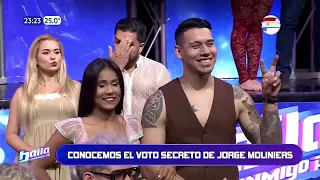 #Lazaga y #Evelyn se enfrentan a #Jagua y #Naty en el temible duelo telefónico del #Baila2024 💥🔥