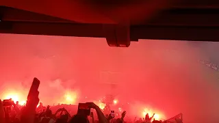 #ajax heerenveen preparty just before the final whistle. Dutch champions #ajax #Amsterdam #champions