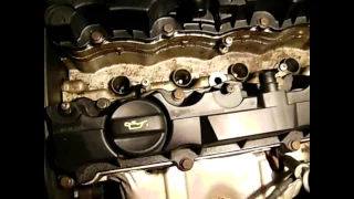 Ремонт двигуна TU5JP4(NFU) при протіканні масла в  Peugeot 307 ч1