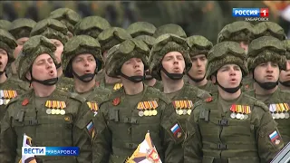 Самый масштабный на Дальнем Востоке Парад Победы прошёл в Хабаровске