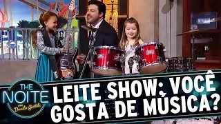 Leite Show: As crianças falam sobre música | The Noite (04/09/17)