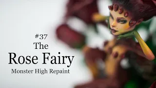 The Rose Fairy - a little vanity never hurt nobody! // OOAK doll figurine