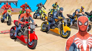 CARROS e MOTOS COM HOMEM ARANHA E SUPER HERÓIS - NOVOS DESAFIOS