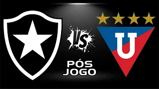 BOTAFOGO 2X1 LDU | PÓS JOGO