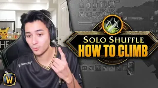 How to Climb In Solo Shuffle as a Rogue | Pikaboo WoW Arena