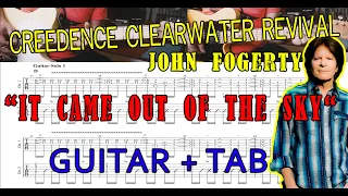 How To Play "It Came Out Of The Sky" (Creedence Clearwater Revival) On Guitar+TAB (John Fogerty) CCR