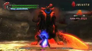 Devil May Cry 4 - Nero (S) vs. Berial (DMD Mode) - Stylish Action