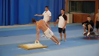 EUROPEAN GYMNASTICS MAG JUNIOR TRAINING CAMP THESSALONIKI 2023 - POMMEL HORSE part two