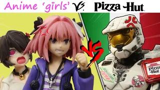 Anime Girls vs Pizza Hut