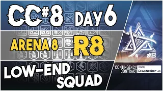 CC#8 Daily Stage 6 - Arena 8 Risk 8 | Low End Squad |【Arknights】