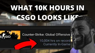 WHAT 10K HOURS IN CS:GO LOOKS LIKE