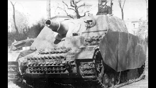 Sturmpanzer IV "Brummbär". Немецкая StuPa на фронте.