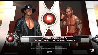 WWE2K24 | Wrestlemania 31 | Title Match | The Undertaker vs Randy Orton |