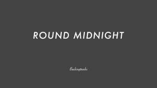 ROUND MIDNIGHT chord progression - Backing Track (no piano)